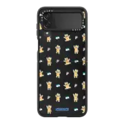 Galaxy Z Flip4 Impact Hinge Case It's Raining Cheese - Z flip