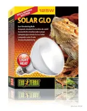 Exo Terra Solar Glo 125W Reptile Bulb UVB Basking Heat Lizard MVB Mercury Vapor