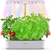 12 Pods Indoor Intelligent Garden Kit,Hydroponics Growing System with Adjustable LED Grow Lights,Smart Kitchen Herb Indoor Planter Germination Kit,Automatic Timer Two Modes Herb Garden Starter Kit