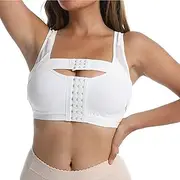 [Generic] Women's Post Breastfeeding Augmentation Bra Wireless Adjustable Shapewear Compression Supportive Posture Vest Bras