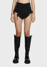 [Poster Grl] Wicked Break The Ice Denim Shorts