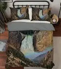 3D Waterfall 1506NA Bed Pillowcases Quilt Cover Duvet Kathy Barefield Fay