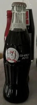 Coca Cola 8 oz Unopened Bottle Shaw AFB 50 Years