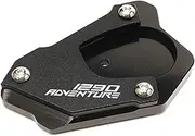 Kickstand Side Stand Enlarger Fit for KTM 790 890 1050 1090 1190 1290 Super Adventure R S T 2018 2019 2020 (not for 1290 SAS 2021) Accessory (Size : 1290 Black)