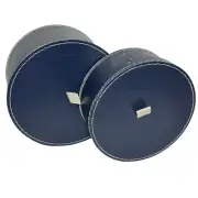 Ikea Hat Storage Boxes Blue 9 x 4” and 6 x 11”