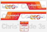 Code 3 Adhesive Vinyl Trailer Decal - Turners Soham - 1/50 1/76 1/148 1/87 1/64