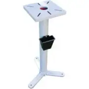 Pedestal Stand for Bench Grinders 9-3/4"" Square Mounting Surface ABS Import