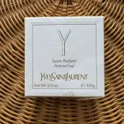 Yves Saint Laurent Vintage Y PERFUMED Soap 3.5 Oz 100g Original Formula NEW NOS
