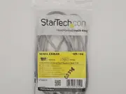 Null modem Cable StarTech.com 3m Gray DB9 RS232 Serial - 10ft/3m M/F (GS338)