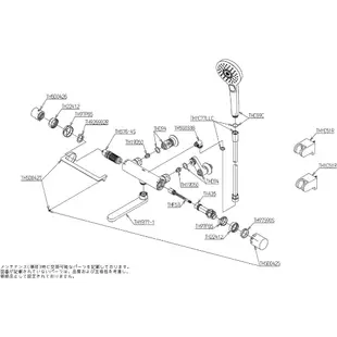 <木村会社> TOTO最新款淋浴龍頭  蓮蓬頭 TMGG40QJ 後繼 TBV03417J