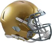 Riddell NCAA Notre Dame Fighting Irish Helmet Full Size AuthenticHelmet Authentic Full Size Speed Style 2016, Team Colors, One Size