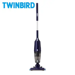 🔥免運現貨🔥全新日本TWINBIRD 吸拖兩用 無線 吸塵器 象牙白 藍色 TC-H107TW