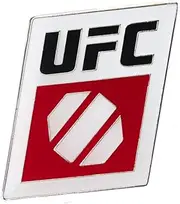 UFC Lapel Pin Split Octagon Black