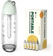 OTE Portable Sparkling Water Maker Soda Maker Machine with 8pcs Cylinders