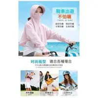 在飛比找PChome24h購物優惠-女夏韓版騎車大沿防紫外線防曬帽子小外套可拆卸折疊