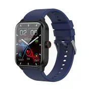 1.91 Inch Ip67 Waterproof Silicone Band Smart Watch Support Ecg / Non Invasive Blood Glucose Measurement Blue Smart Watches