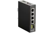 D-LINK 5-Port Gigabit Industrial Switch with 4 1000BASE-T ports and 1 SFP port
