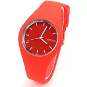 Piece Ultra-thin Geneva Children's Silicone Watch Korean Fashion Watch Ladies