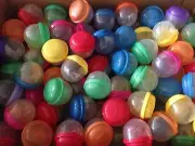2 inch 2" Bulk Vending Machine Capsules STICKY TOYS MIX 250 pieces FUN PRIZES