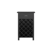 Hampton Wine Rack - Black - Black