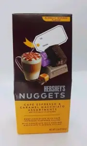 Hershey's Nuggets Choclate Cafe Caramel Expresso Macchiato Assortments 2.08oz