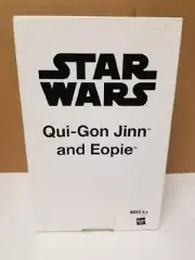 2009 Star Wars Qui Gon Jinn & Eopie Figure