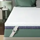 2 Inch Memory Foam Mattress Topper Queen Size, Soft Mattress Topper for Back ...