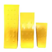 Effective Tree Cutting Tool Set of 3 Wedges with Barbs for Secure Felling
