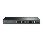 TP-Link T1500-28PCT(TL-SL2428P) T1500-28PCT TL-SL2428P JetStream 28 Port with Gigabit Smart PoE+ Switch