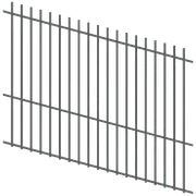 ProtectorAl 1201 - 2400 x 1800mm Monument Raked Up to 15º Batten Pool Fence Panel