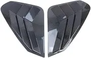 Compatible for Toyota RAV4 RAV 4 2019-2021 2022 2023 2024 Carbon Car Rear Window Side Vent Louver Shutter Cover Trim Exterior Accessories(Carbon Fiber)