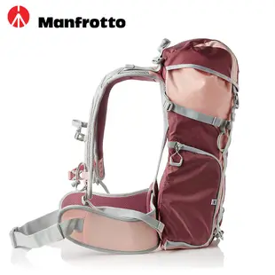 Manfrotto 曼富圖 Off Road 相機背包 雙肩後背包 20L 玫瑰紅色 MBOR-BP-20RS