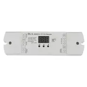 4 Channel DMX512 to 1-10V / 0-10V Converter, DC 12V-24V Input, 4CH DMX RDM Numeric Display Signal Transformer DL-L white