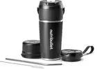 New! Nutribullet Flip Insulated Portable Blender in Brushed Stainless Steel