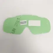 Fox MX Goggles Lenses - Air Space-1 Roll-Off *Raised Strip* (Various Colours)