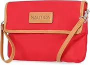 [Nautica] womens Rfid Blocking Mini Crossbody Wallet Wristlet Clutchh