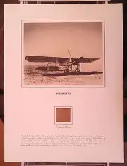 AVIATION FABRIC PRINT BLERIOT XI SMITHSONIAN RELIC SERIES