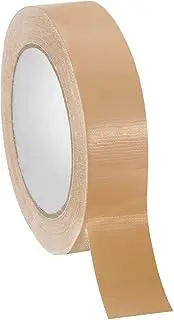 uxcell 1"x0.009" Bookbinding Tape, 22 Yard Cloth Bookbinding Repair Tape Book Binding Tape Self Adhesive for Repairing Old Books, Brown