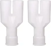 [unrulysoul] Double Drain Hose Joiner Replacement for Fisher and Paykel 529872 for Dual Drawer Dishwashers, 2pcs
