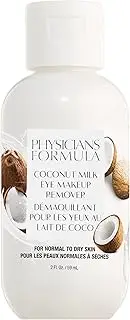 Physicians Formula Eye Makeup Remover Coconut Milk Waterproof Eye Makeup Remover, Dermatologist Tested, Oil-Free, for Sensitive Skin, 2 Fl Oz (Pack of 1)