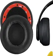 Geekria QuickFit Replacement Ear Pads for Beats Studio 3 Wireless Headphones Ear Cushions, Repair Parts (Black)