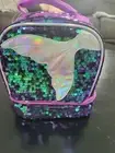 Mermaid Sequins Insulated Lunch Tote Bag Kids With Ice Pack New