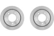 Rear KIT Raybestos Disc Brake Rotor for 2009-2010 Chrysler Cirrus (62583) (for: Chrysler)