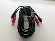 17-Foot RCA Male-to_Male Patch Cable Gold Plated & 3.5mm Adapter