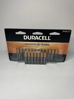 Duracell AAA20 Alkaline 1.5 V Batteries Single-Use Pack Of 20 Exp 3/30