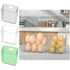 Egg Storage Container Large Capacity Prevent Mess Refrigerator Side Door Egg
