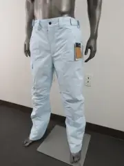 Mens The North Face Freedom Ski Snowboard Insulated Waterproof Snow Pants - Ice