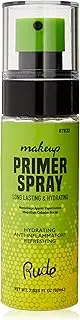 Makeup Primer Spray by Rude Cosmetics for Women - 2.028 oz Primer