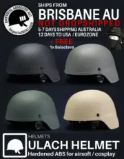 ULACH Tactical Helmet Army Airsoft Tactical Military Helmet Fast 5-DAY AUSTRALIA