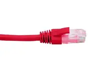 Hypertec 1.5m RJ45-RJ45 Cat6A 4 Pair PVC Unshielded Patch Lead Red